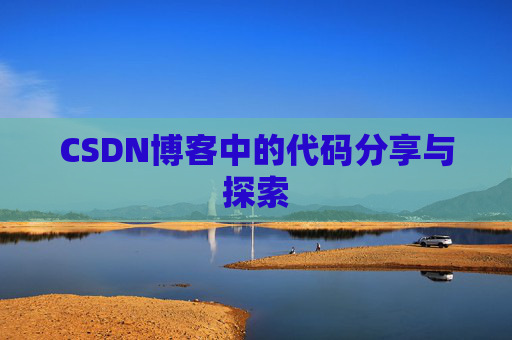 CSDN博客中的代码分享与探索